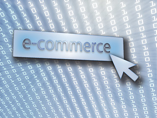 Image showing E-commerce button