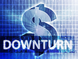 Image showing Downturn Finance illustration