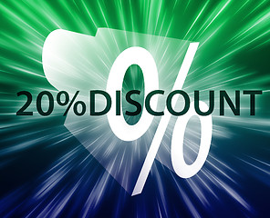 Image showing Percent Discount illustration