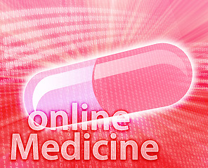 Image showing Online Medicine