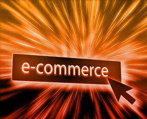 Image showing Ecommerce button