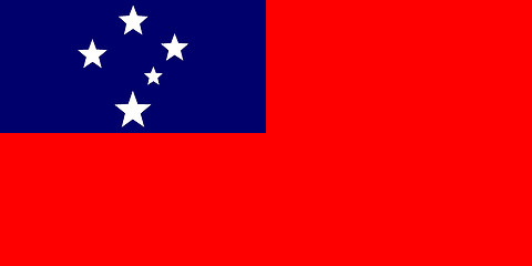 Image showing Flag of Samoa