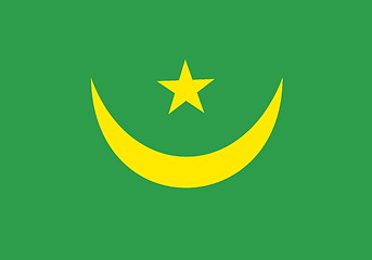 Image showing Flag of Mauritania