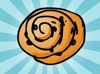 Image showing Cinnamon roll