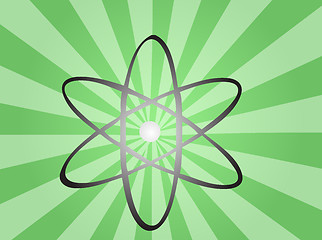 Image showing Atomic symbol