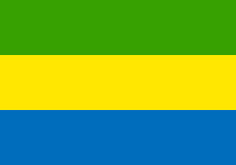 Image showing Flag of Gabon