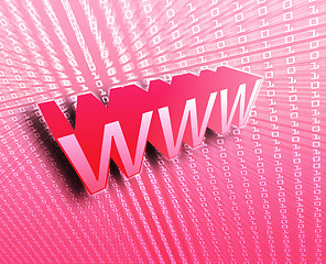 Image showing WWW Internet