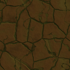 Image showing Cracked earth