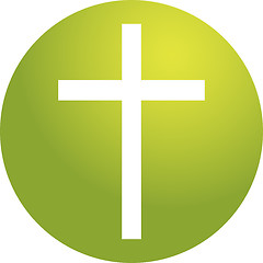 Image showing Christian cross