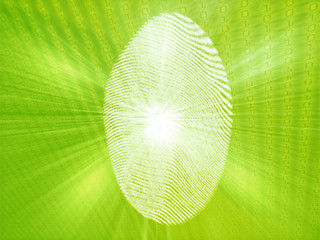 Image showing Digital fingerprint
