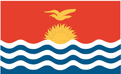 Image showing Flag of Kiribati