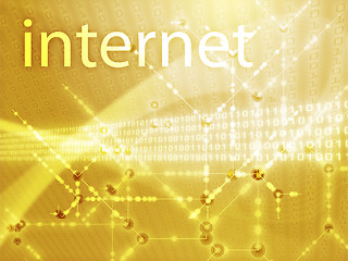 Image showing Internet data