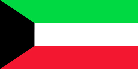 Image showing Flag of Kuwait