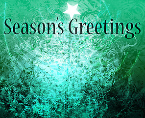 Image showing Christmas greetings