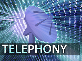 Image showing Telephony illustration