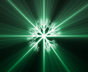 Image showing Snowflake illustration