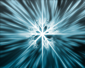 Image showing Snowflake illustration