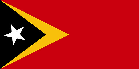 Image showing Flag of Timor-Leste