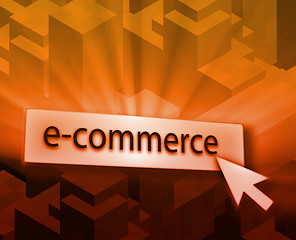 Image showing Ecommerce button