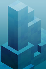 Image showing Cubic blocks