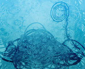 Image showing Swirly grunge