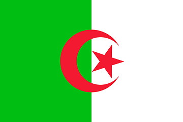 Image showing Flag of Algeria