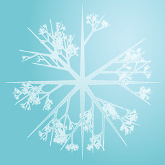 Image showing Snowflake illustration