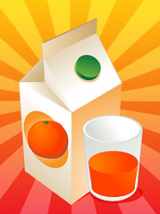 Image showing Orange juice