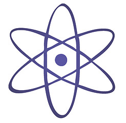 Image showing Atomic symbol