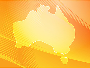 Image showing Map of Australia