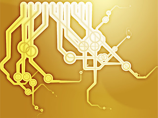 Image showing Technical schematic diagram