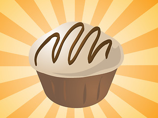 Image showing Cupcake illustration