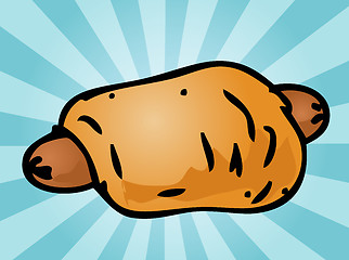 Image showing Sausage roll