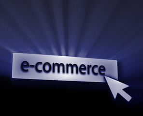 Image showing Ecommerce button