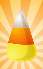 Image showing Candy corn illustration