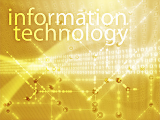 Image showing Information technology illustration