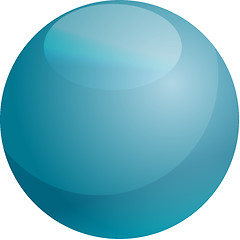 Image showing Glossy sphere illustration