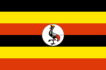 Image showing Flag of Uganda