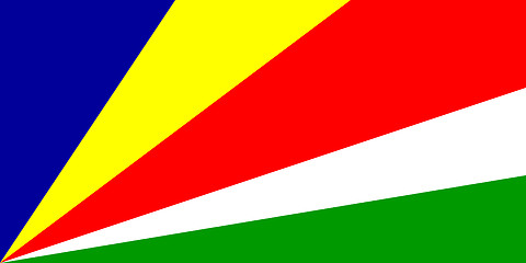 Image showing Flag of Seychelles