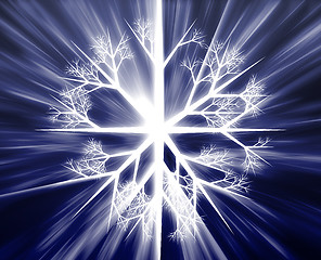 Image showing Snowflake illustration