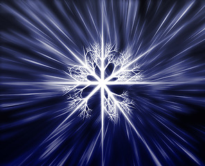 Image showing Snowflake illustration