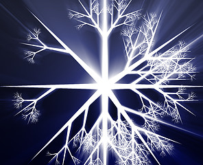 Image showing Snowflake illustration