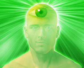 Image showing Third eye Man