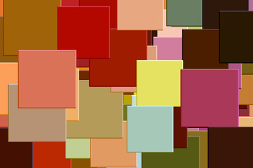 Image showing colorful squares