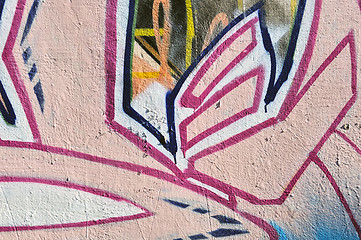 Image showing abstract graffiti detail