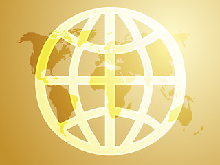 Image showing Global symbol