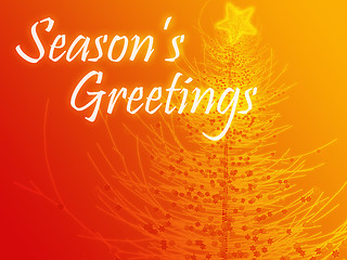 Image showing Seasons Greetings