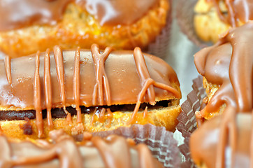 Image showing eclair dessert
