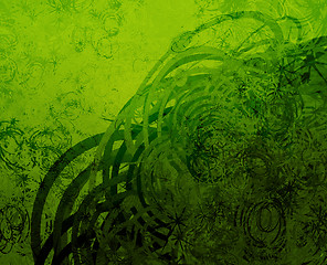 Image showing Swirly grunge