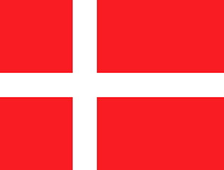 Image showing Flag of Denmark